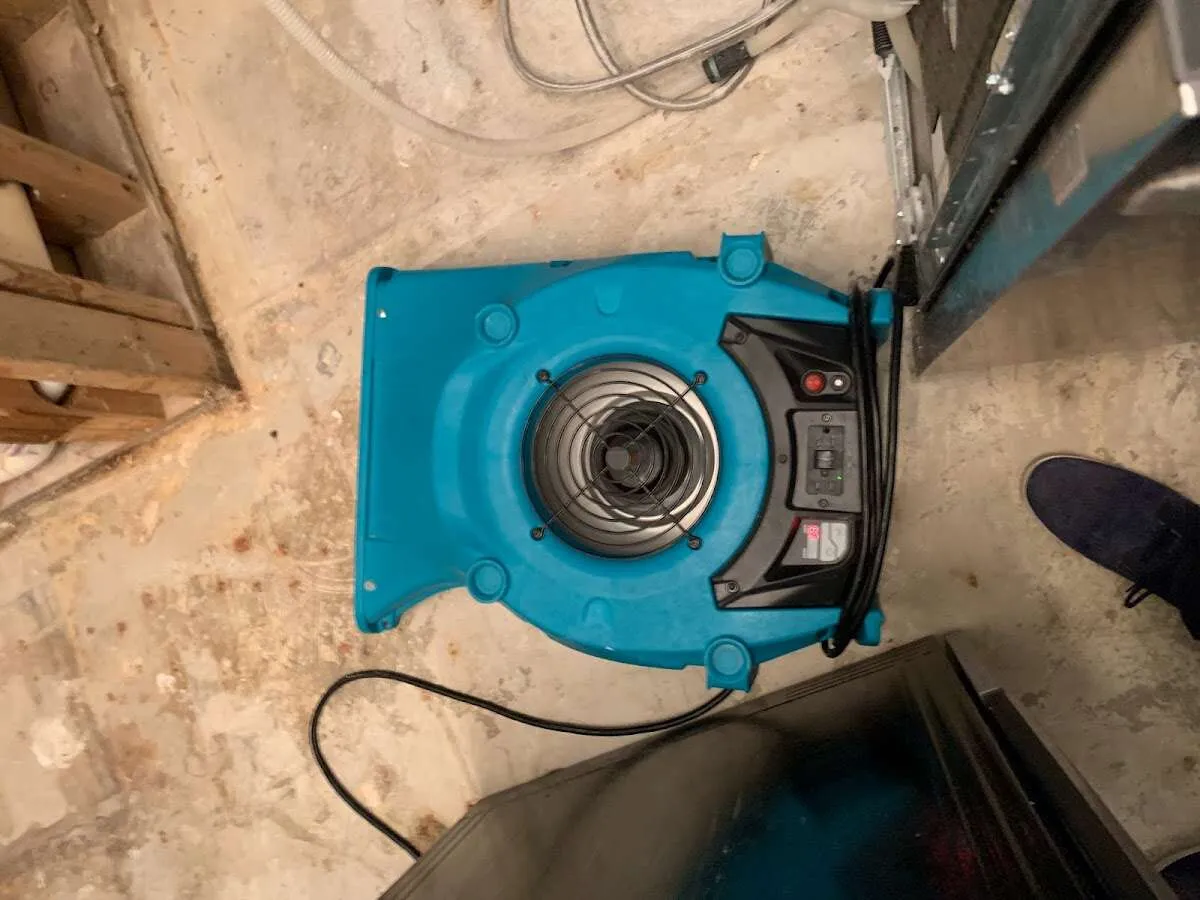 Air mover drying equipment for Mold Remediation & Removal in West Greenwich